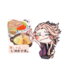 打刀たちと今日のご飯！（個別スタンプ：4）