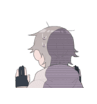 [刀剣乱舞]鶴丸リアクションスタンプ（個別スタンプ：6）