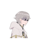 [刀剣乱舞]鶴丸リアクションスタンプ（個別スタンプ：8）