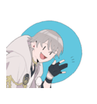 [刀剣乱舞]鶴丸リアクションスタンプ（個別スタンプ：12）