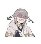 [刀剣乱舞]鶴丸リアクションスタンプ（個別スタンプ：20）