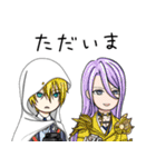 刀剣男士とパグ審神者の仲良し本丸（個別スタンプ：31）