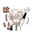 刀剣男士とパグ審神者の仲良し本丸（個別スタンプ：39）