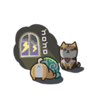 柴犬たけちよの夏休み（個別スタンプ：22）