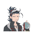 ［刀剣乱舞］日本号と縁ある刀剣（個別スタンプ：1）