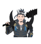 ［刀剣乱舞］日本号と縁ある刀剣（個別スタンプ：12）