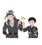 ［刀剣乱舞］日本号と縁ある刀剣（個別スタンプ：22）