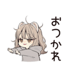 フェレットちゃんの応援エール♡（個別スタンプ：24）