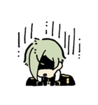源氏兄弟のシンプルなスタンプ（個別スタンプ：7）