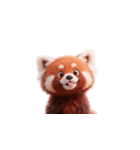 かわいいレッサーパンダ（日本語）（個別スタンプ：19）