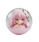 精霊みなみちゃんカプセルトイ第12弾（個別スタンプ：1）