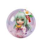 精霊みなみちゃんカプセルトイ第12弾（個別スタンプ：2）
