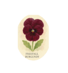 パンジーの花シリーズ:Pansy flowers（個別スタンプ：16）