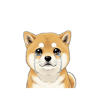 【泣く犬 1】（個別スタンプ：5）