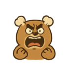 爆発くまBearboomの感情劇場（個別スタンプ：1）