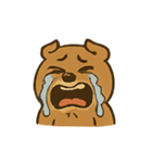 爆発くまBearboomの感情劇場（個別スタンプ：16）