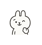 トーフうさぎのキュートな日常（個別スタンプ：3）