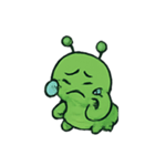 イライラ毛虫 Bubu の爆走日常（個別スタンプ：2）