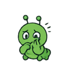 イライラ毛虫 Bubu の爆走日常（個別スタンプ：8）