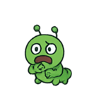 イライラ毛虫 Bubu の爆走日常（個別スタンプ：9）