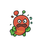 イライラ毛虫 Bubu の爆走日常（個別スタンプ：12）