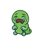 イライラ毛虫 Bubu の爆走日常（個別スタンプ：16）