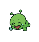 イライラ毛虫 Bubu の爆走日常（個別スタンプ：18）