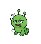 イライラ毛虫 Bubu の爆走日常（個別スタンプ：21）
