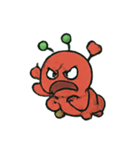 イライラ毛虫 Bubu の爆走日常（個別スタンプ：22）