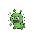 イライラ毛虫 Bubu の爆走日常（個別スタンプ：24）