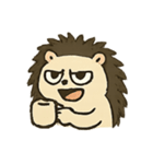 トゲトゲポコのぶすっと日常（個別スタンプ：3）