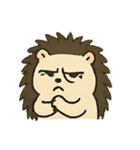 トゲトゲポコのぶすっと日常（個別スタンプ：6）