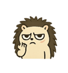トゲトゲポコのぶすっと日常（個別スタンプ：9）