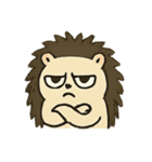 トゲトゲポコのぶすっと日常（個別スタンプ：11）