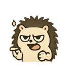 トゲトゲポコのぶすっと日常（個別スタンプ：14）