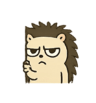 トゲトゲポコのぶすっと日常（個別スタンプ：17）