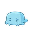 チルホエール こおりクジラのまったり気分（個別スタンプ：21）