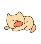 ぐうたら猫NyaNyaの極上ダラダラ（個別スタンプ：17）