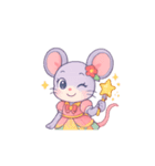 ねずみの魔法使いちゃん♪（個別スタンプ：3）