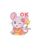 ねずみの魔法使いちゃん♪（個別スタンプ：6）