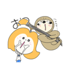 ぐじらこさんのハルハル(なまけもの）（個別スタンプ：6）