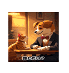 ダンディ犬柴（個別スタンプ：27）