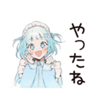 天使ちゃんの全肯定♡リアクション（個別スタンプ：9）