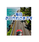背景が動く▶︎自然が好き--ハワイHawaii--（個別スタンプ：12）