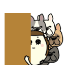 いぬが すき【フレブル】（個別スタンプ：2）