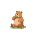 色んなクマさんのスタンプ.（個別スタンプ：14）