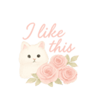 アンティークねこ＆うさぎ（個別スタンプ：19）