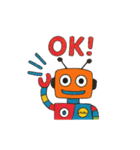子供のロボットスタンプ（個別スタンプ：2）