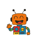子供のロボットスタンプ（個別スタンプ：17）
