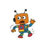 子供のロボットスタンプ（個別スタンプ：28）